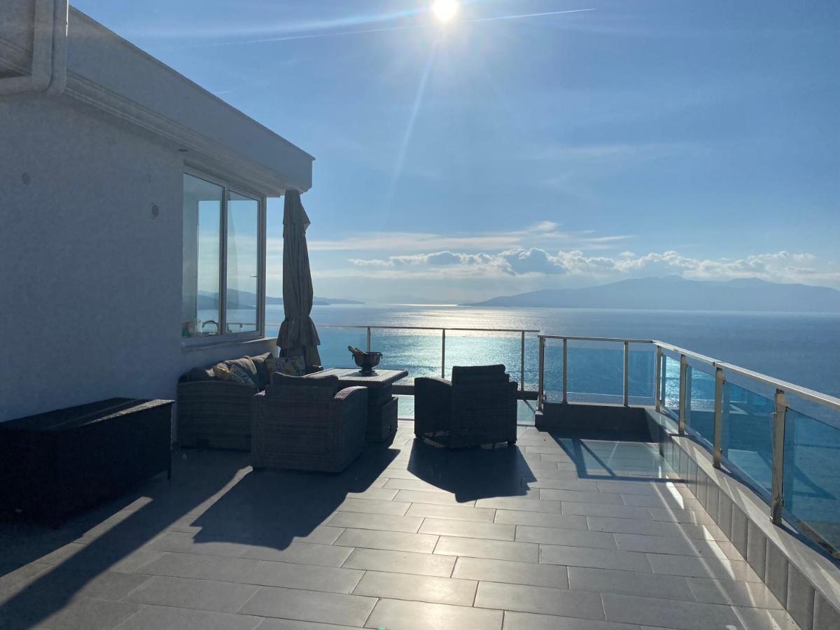 Rocknest Sea View Penthouse Apartment Sarandë Exterior foto