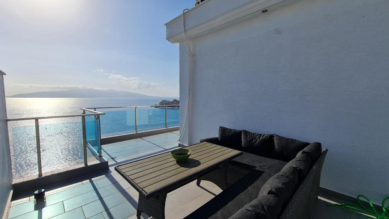Rocknest Sea View Penthouse Apartment Sarandë Exterior foto