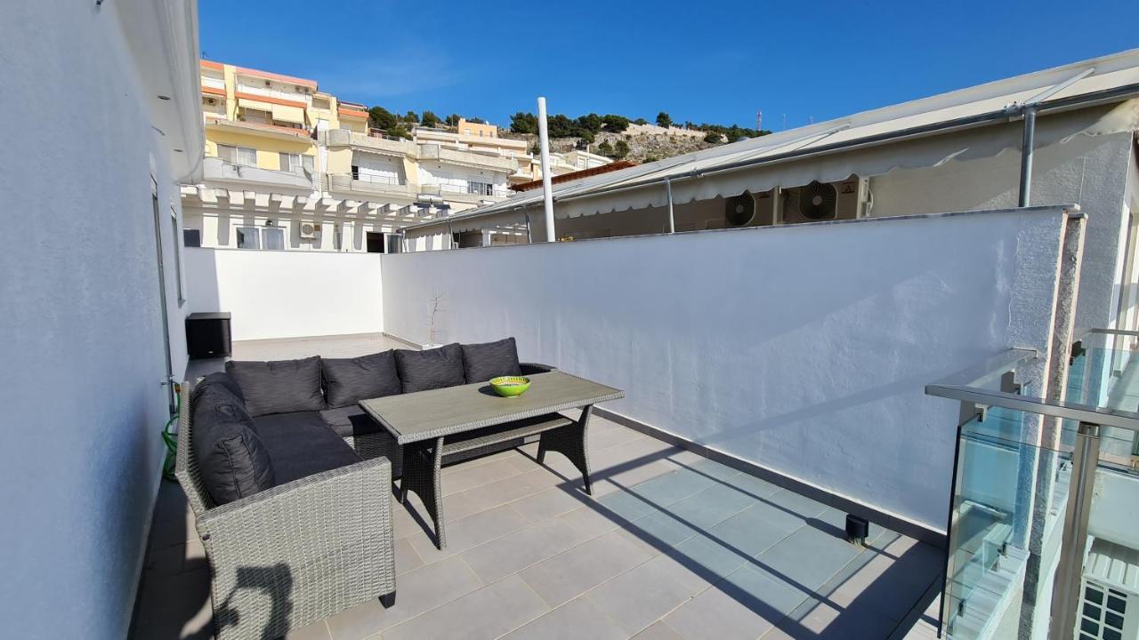 Rocknest Sea View Penthouse Apartment Sarandë Exterior foto