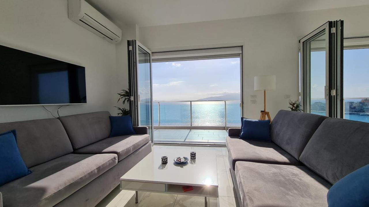 Rocknest Sea View Penthouse Apartment Sarandë Exterior foto
