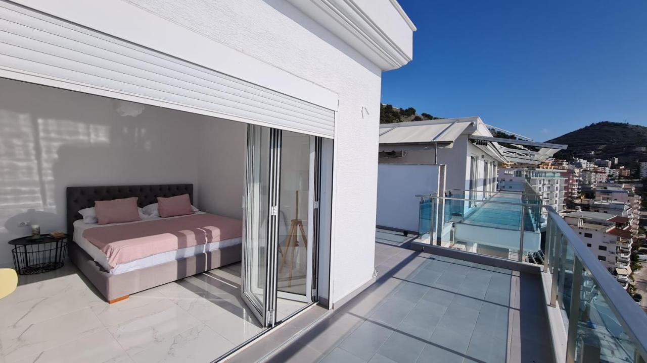 Rocknest Sea View Penthouse Apartment Sarandë Exterior foto