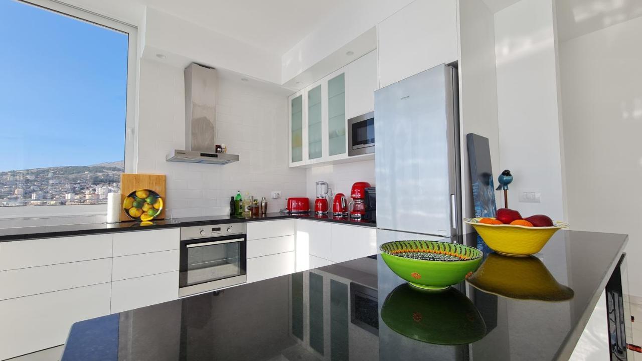 Rocknest Sea View Penthouse Apartment Sarandë Exterior foto