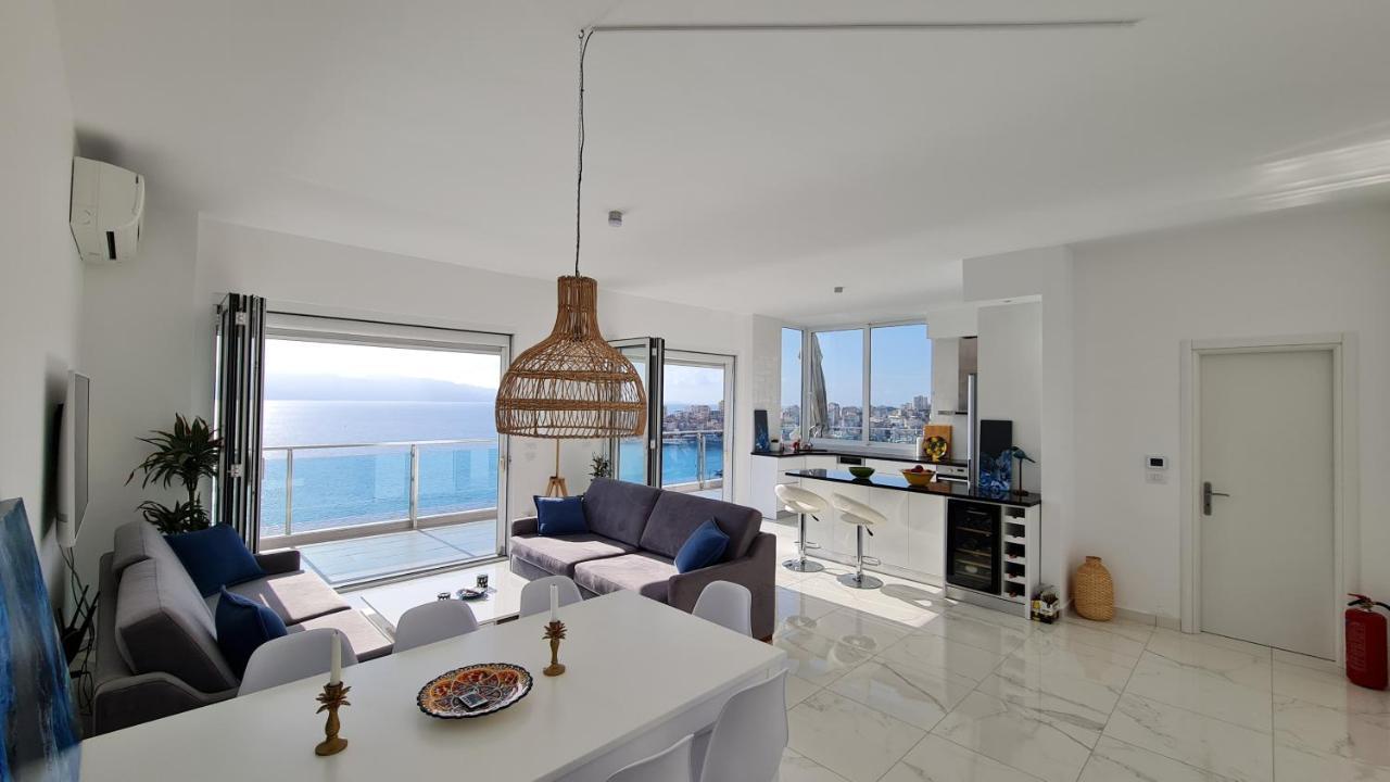 Rocknest Sea View Penthouse Apartment Sarandë Exterior foto