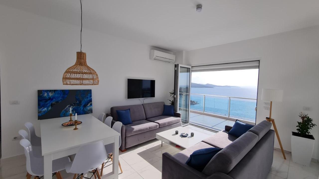 Rocknest Sea View Penthouse Apartment Sarandë Exterior foto