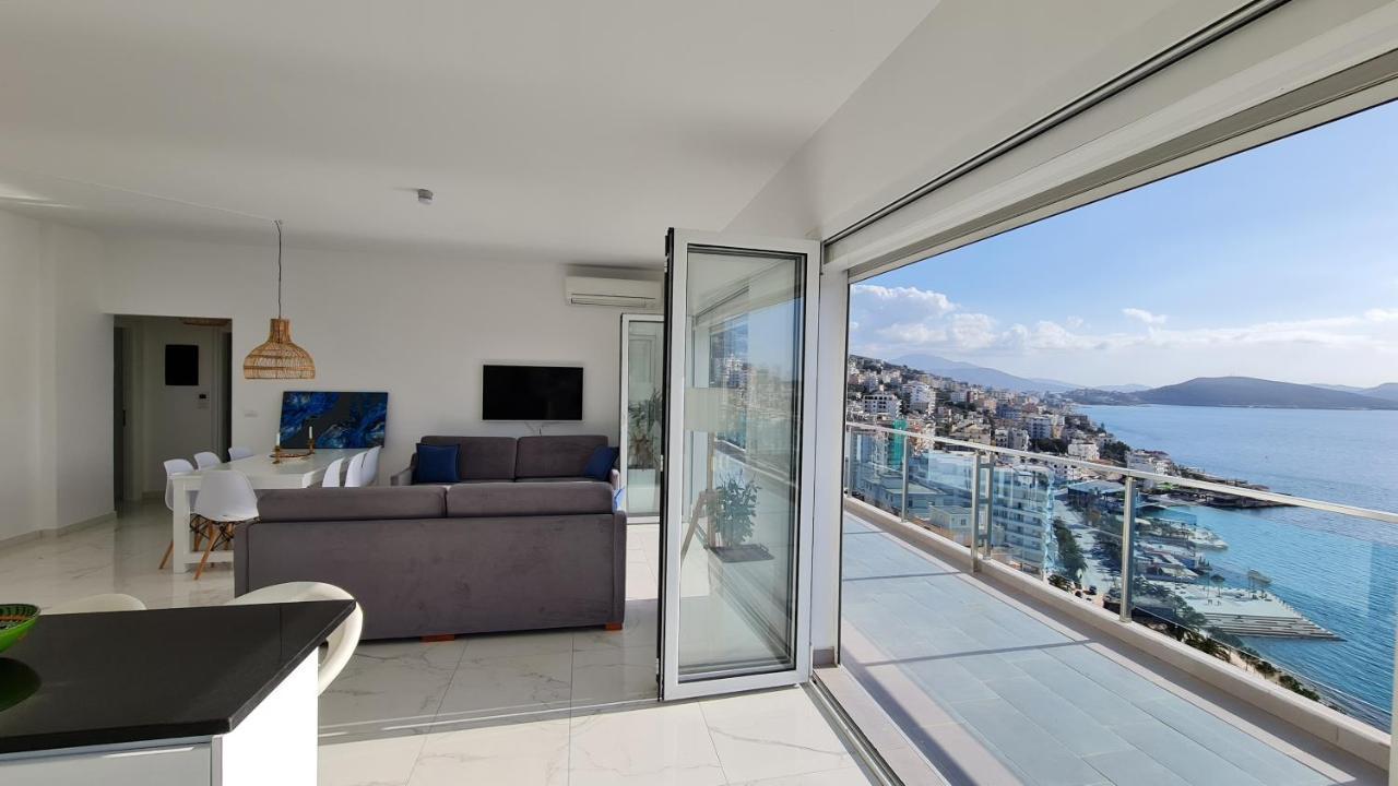 Rocknest Sea View Penthouse Apartment Sarandë Exterior foto