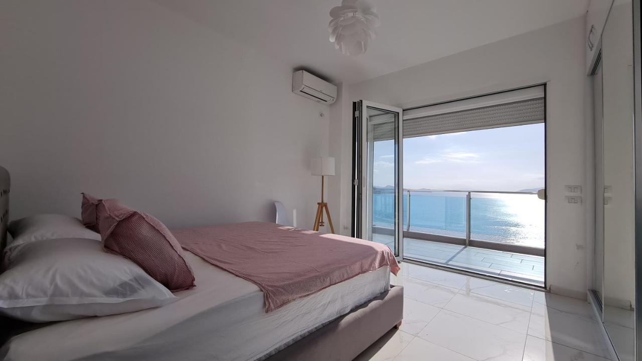 Rocknest Sea View Penthouse Apartment Sarandë Exterior foto