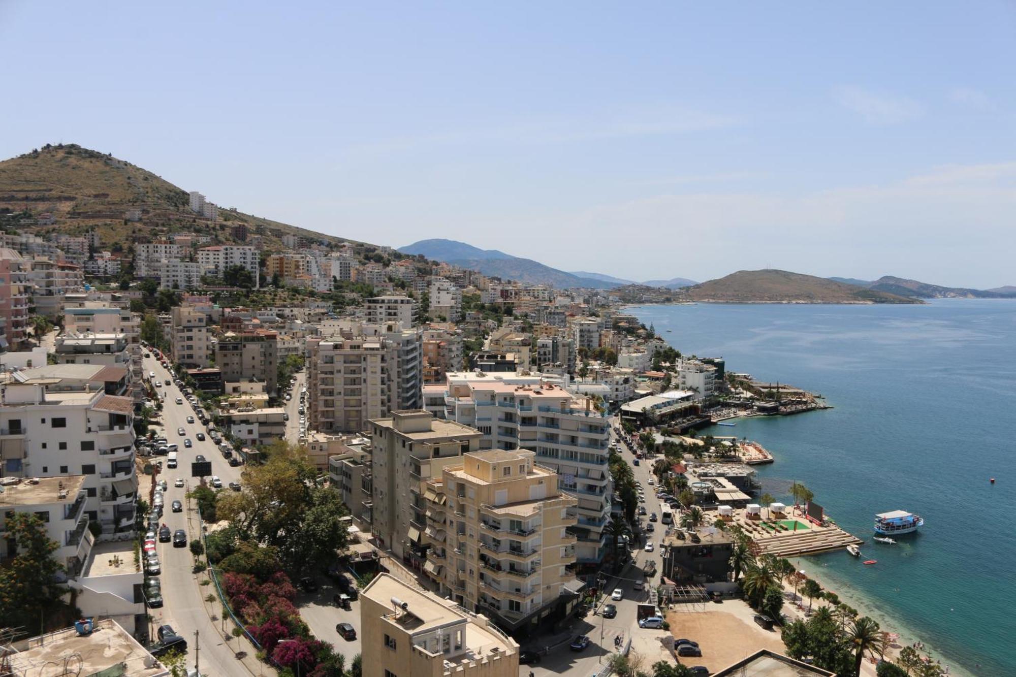 Rocknest Sea View Penthouse Apartment Sarandë Exterior foto